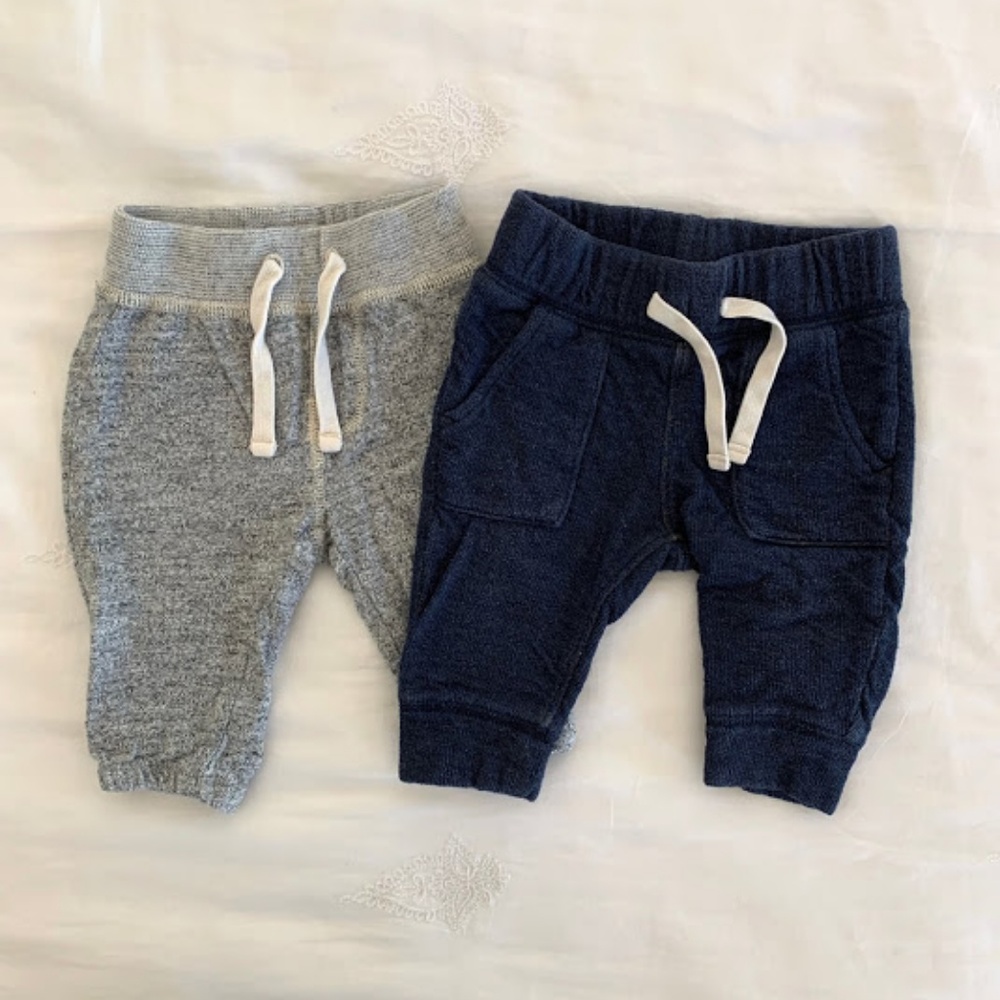 Set of 2 - Baby Gap Sweatpants / Joggers - 3-6M